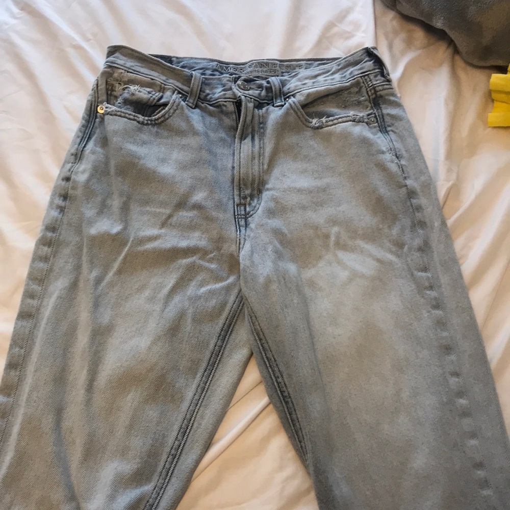 High Waisted Mom Jeans